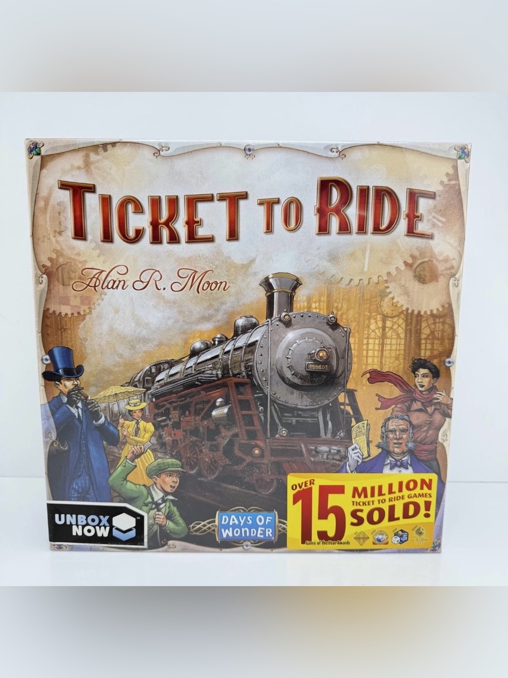 Days of Wonder Ticket To Ride by Alan R. Moon Train Adventure Board Game SEALED